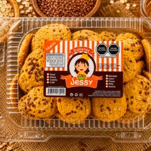 Galletas de Avena Linaza y Miel