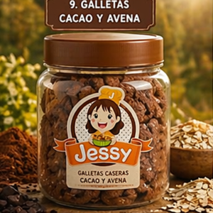 Galletas de cacao y avena